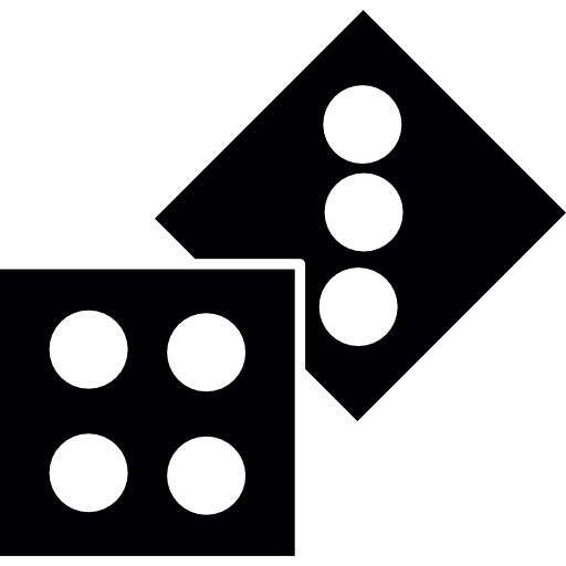 Two Casino Dices